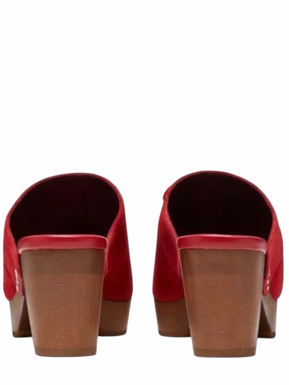 Kate Spade Amsterdam Suede Lava Falls Clogs w/box- 8.5B